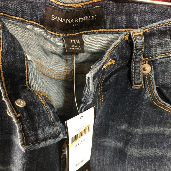 Banana Republic Denim shorts size 4 boho western preppy minimalist - Picture 3 of 3